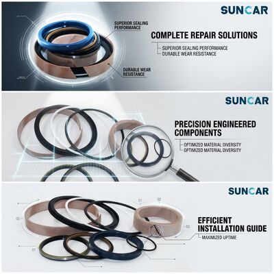 Kaufen 190-5955 Tilt Cylinder Seal Kit for C.A.T 972G II Online-Herstellung