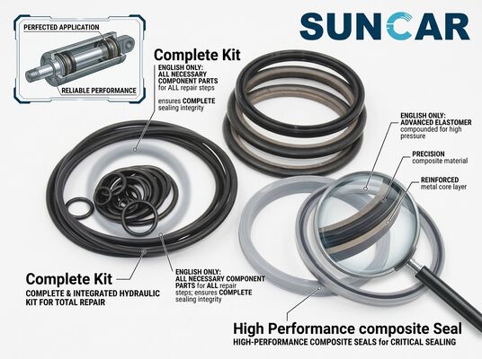 Kaufen 260-5322 Arm-Zylinder-Siegel-Kit für C.A.T. M313C M313D M315D 2 Online-Herstellung