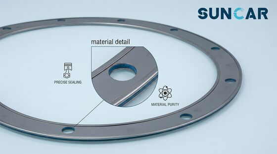 186-2558 Seal Gasket for C.A.T. Engine G3512E, G3516B, G3516C, G3516E, G3516H, G3520B, G3520C, G3520E, PMG3516
