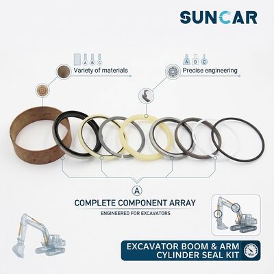 168-0759 204-2720 234-4672 Boom/Arm Cylinder Seal Kit for C.A.T E322B L E322C FM E325B L E330B L E345B II E345B L E350 M325B W330B